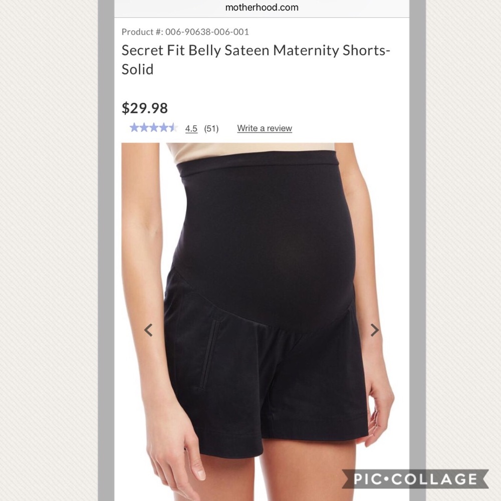 Motherhood Maternity shorts size XS